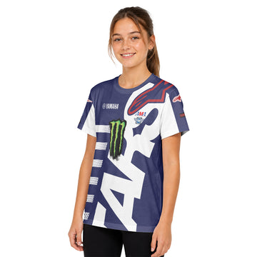 Justin Barcia 51 Yamaha Youth Short Sleeve Motocross Jersey