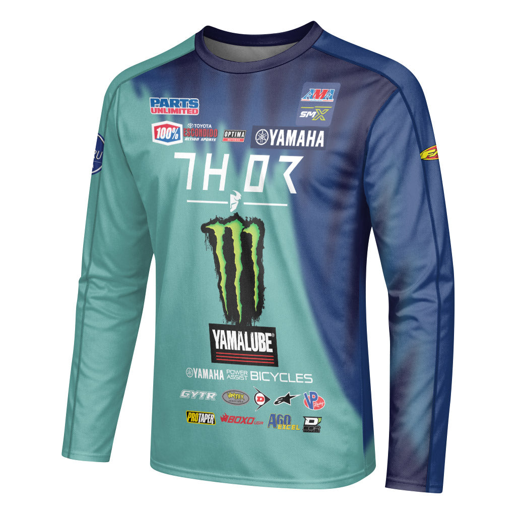 Justin Cooper 32 Thor Long Sleeve Motocross Jersey
