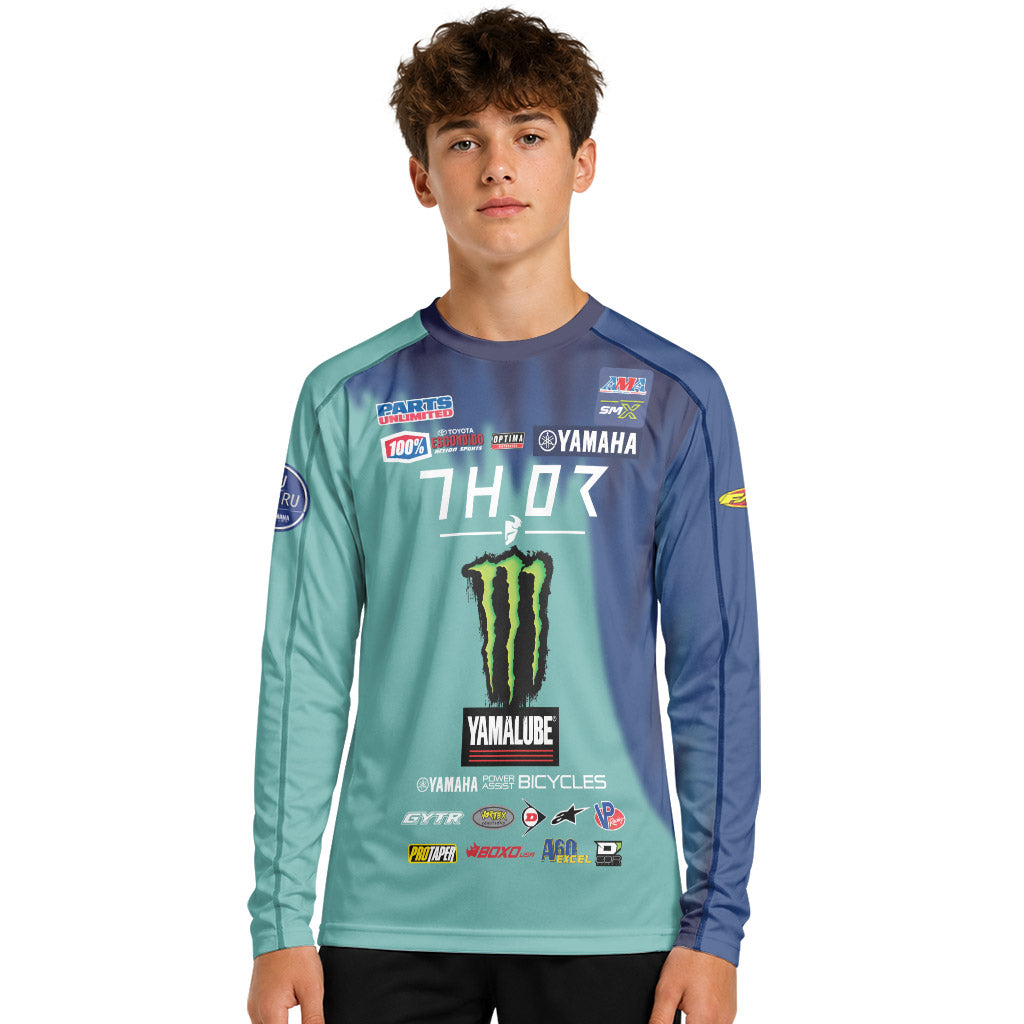 Justin Cooper 32 Thor Youth Long Sleeve Motocross Jersey