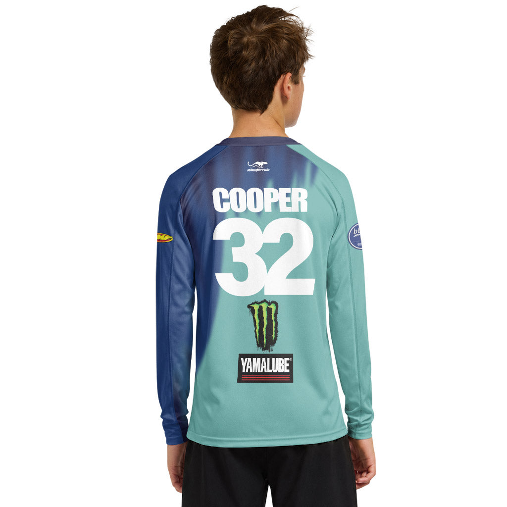 Justin Cooper 32 Thor Youth Long Sleeve Motocross Jersey