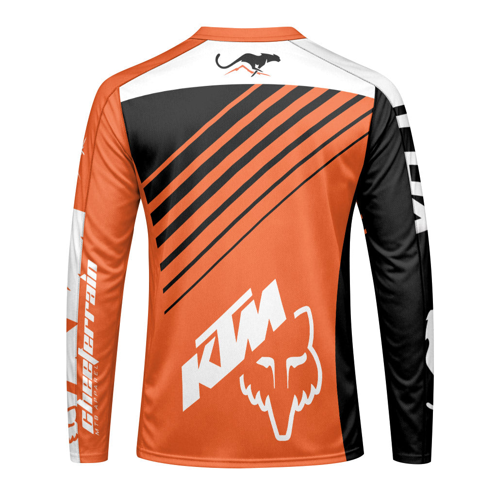 KTM Enduro Long Sleeve Motocross Jersey