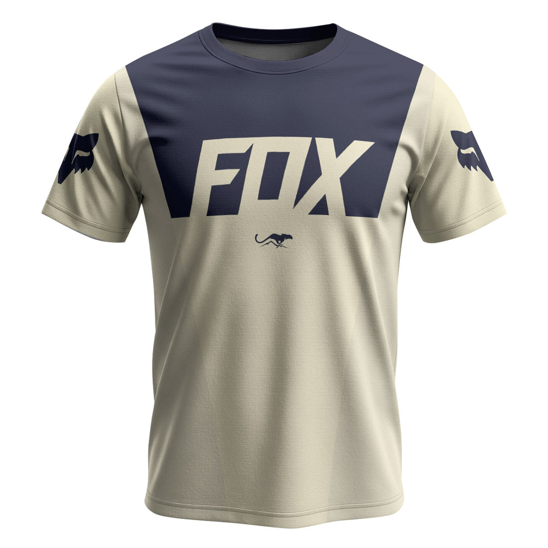 Ken Roczen 94 Blue Beige Short Sleeve Motocross Jersey