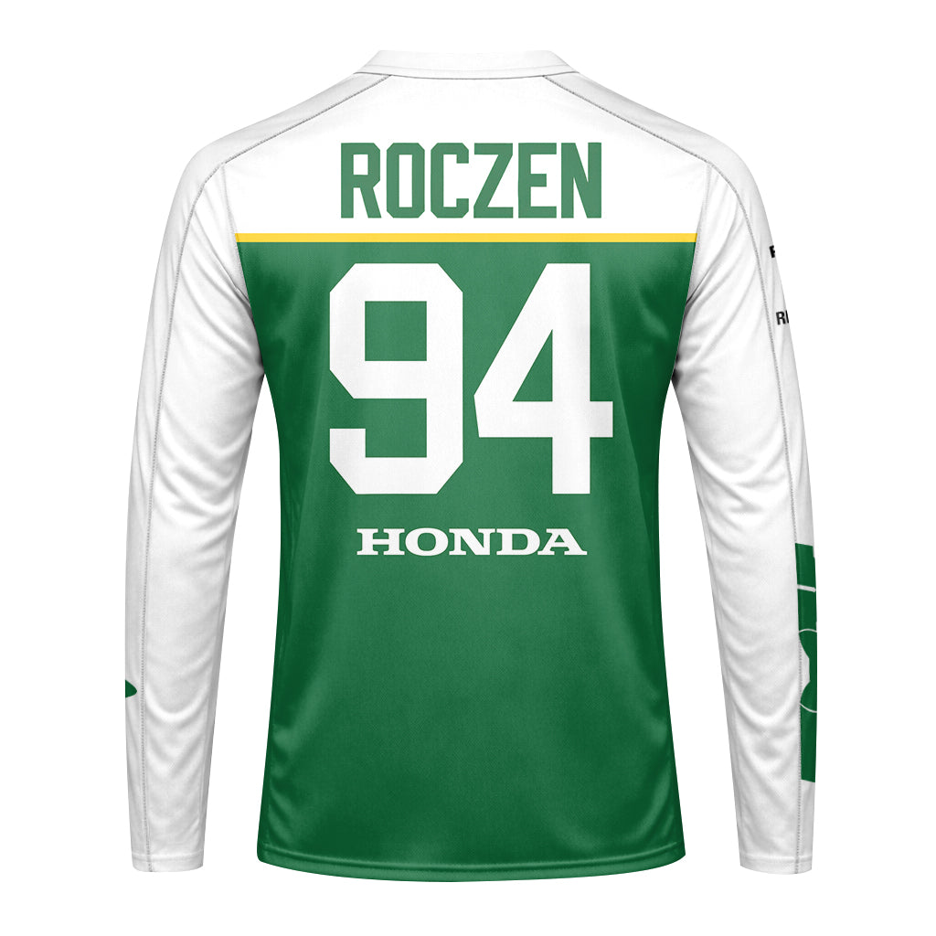 Ken Roczen 94 Green Forest Long Sleeve Motocross Jersey