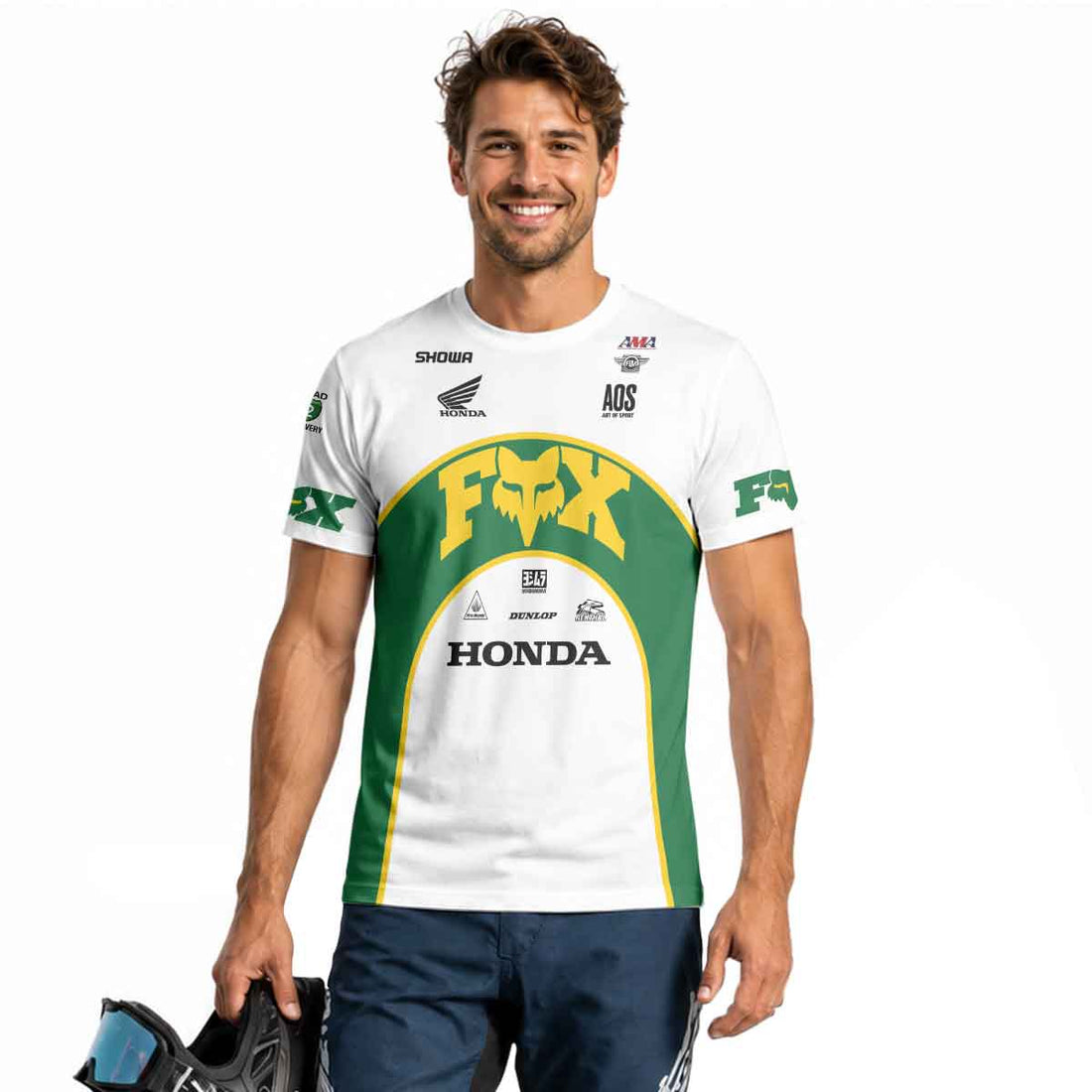 Ken Roczen 94 Green Forest Short Sleeve Motocross Jersey