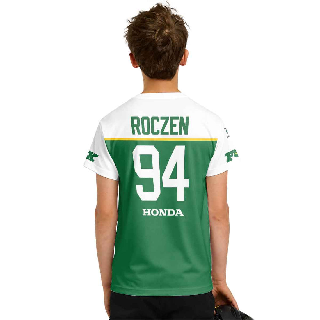 Ken Roczen 94 Green Forest Youth Short Sleeve Motocross Jersey