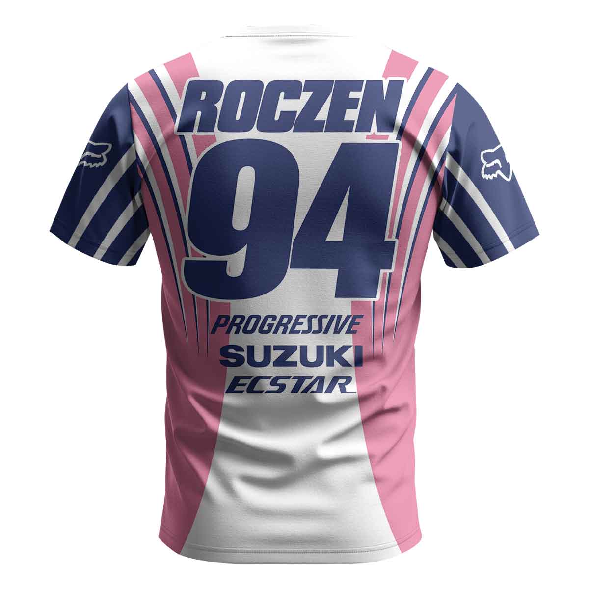 Ken Roczen 94 Progressive Pink Short Sleeve Motocross Jersey