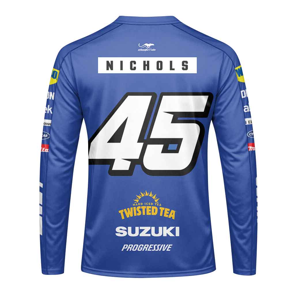 Leatt Suzuki Long Sleeve Motocross Jersey