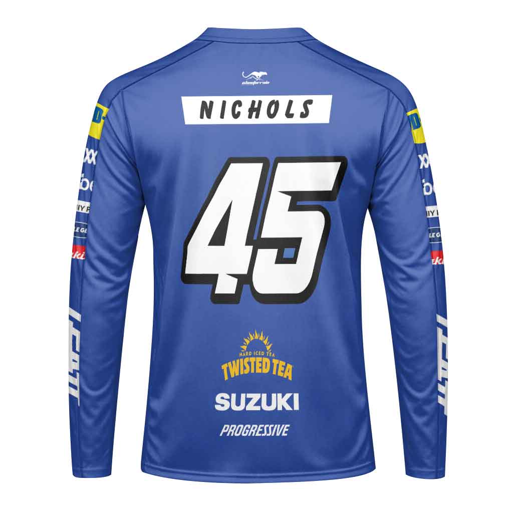 Leatt Suzuki Long Sleeve Motocross Jersey
