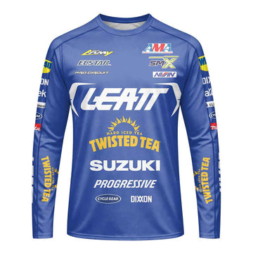 Leatt Suzuki Long Sleeve Motocross Jersey