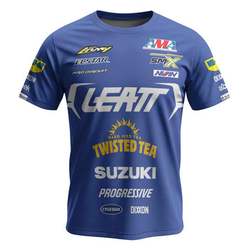 Leatt Suzuki Short Sleeve Mountain Bike Jersey