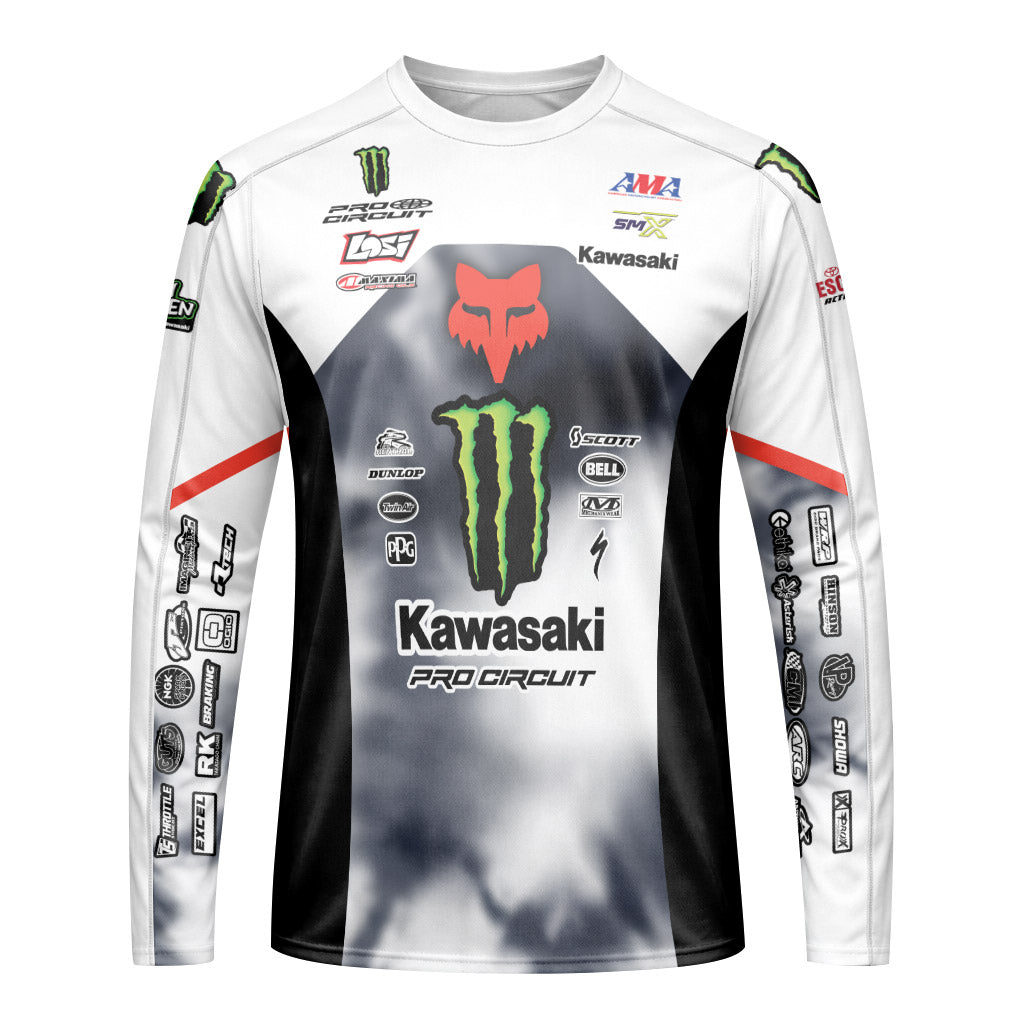 Levi Kitchen 47 Monster Long Sleeve Motocross Jersey