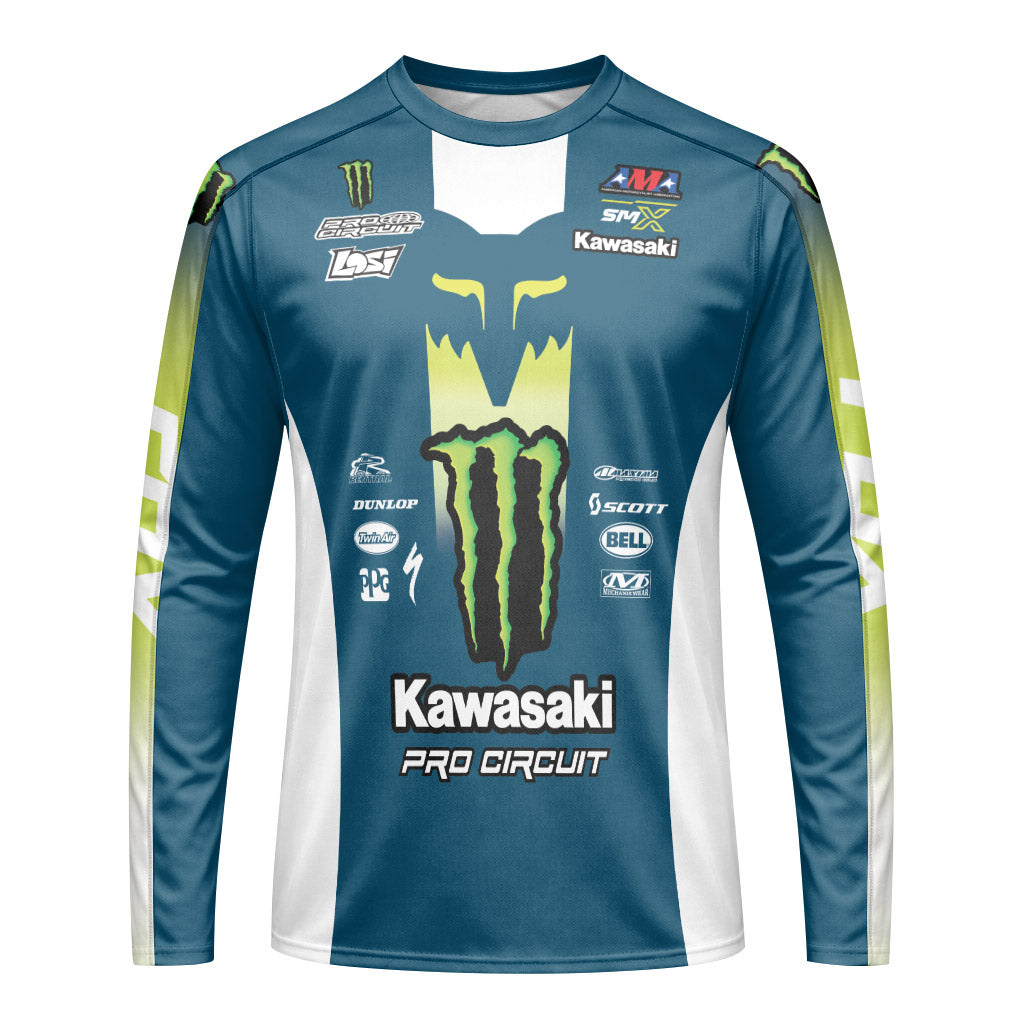 Max Vohland 20 Monster Long Sleeve Motocross Jersey
