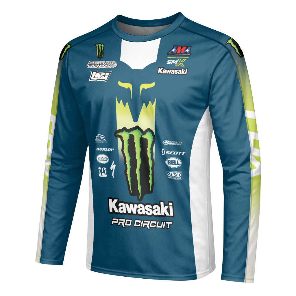 Max Vohland 20 Monster Long Sleeve Motocross Jersey