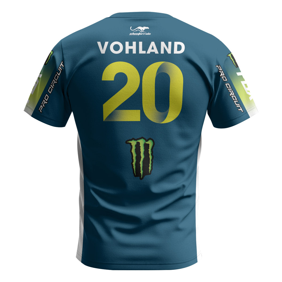 Max Vohland 20 Monster Short Sleeve Motocross Jersey