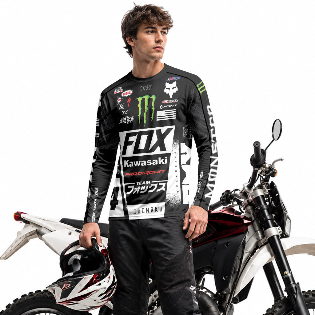 Monster Adam Cianciarulo 44 Long Sleeve Motocross Jersey