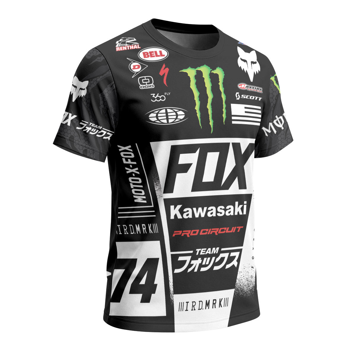 Monster Adam Cianciarulo 44 Short Sleeve Motocross Jersey