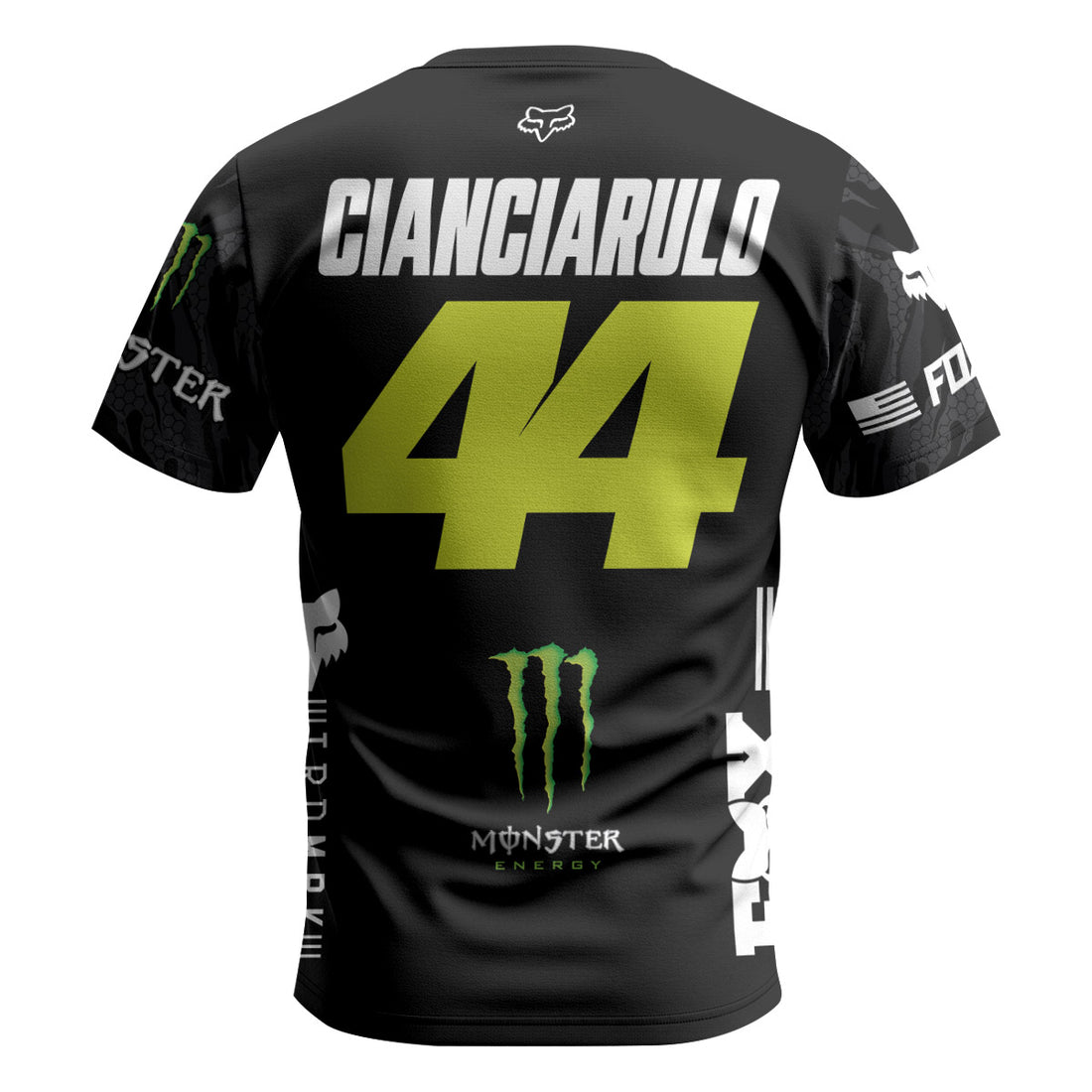 Monster Adam Cianciarulo 44 Short Sleeve Motocross Jersey