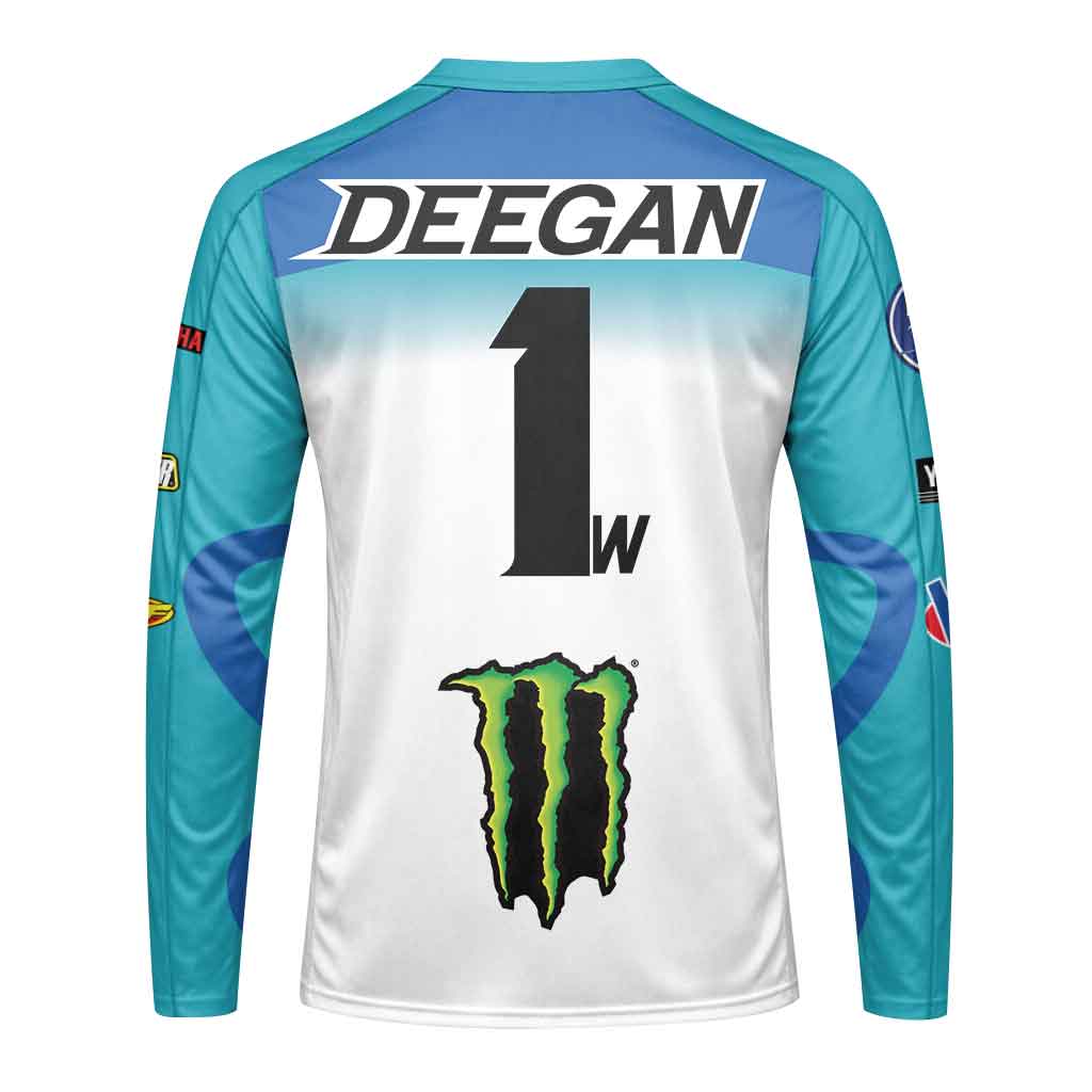 Monster Deegan 1W Long Sleeve Motocross Jersey