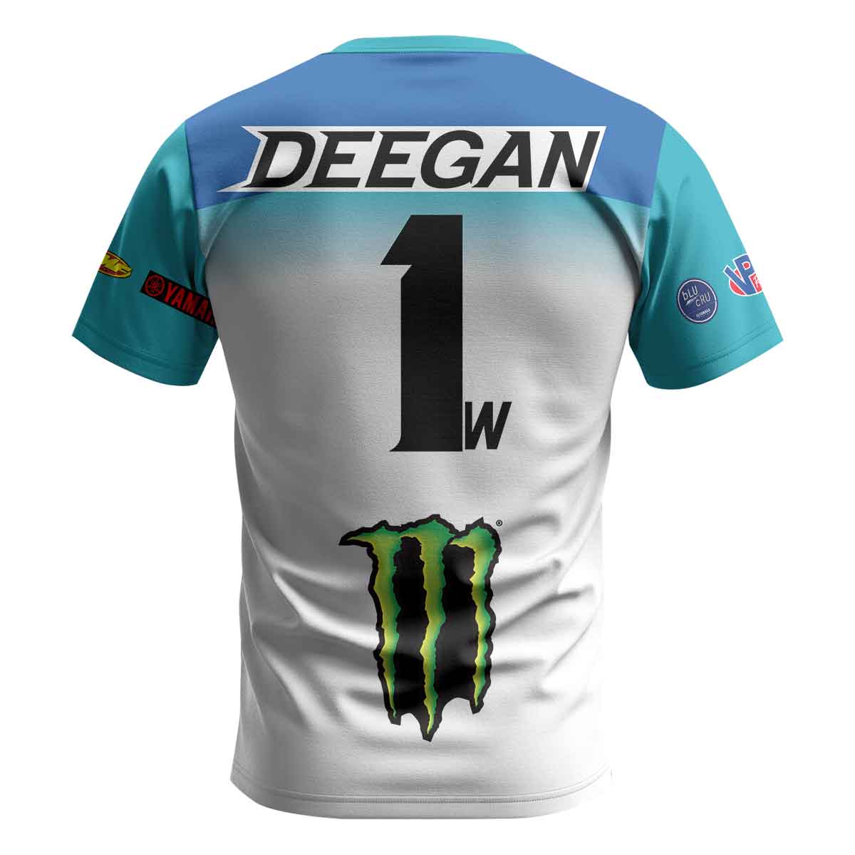 Monster Deegan 1W Short Sleeve Motocross Jersey