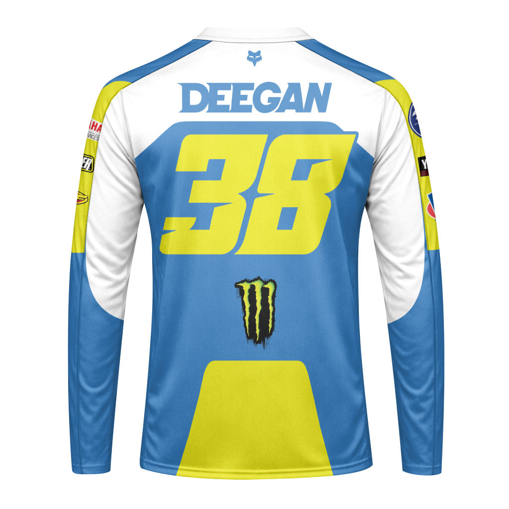 Monster Deegan 38 Progressive Long Sleeve Motocross Jersey