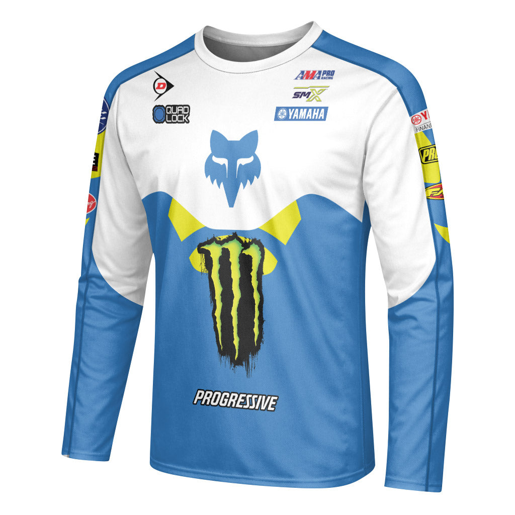 Monster Deegan 38 Progressive Long Sleeve Motocross Jersey