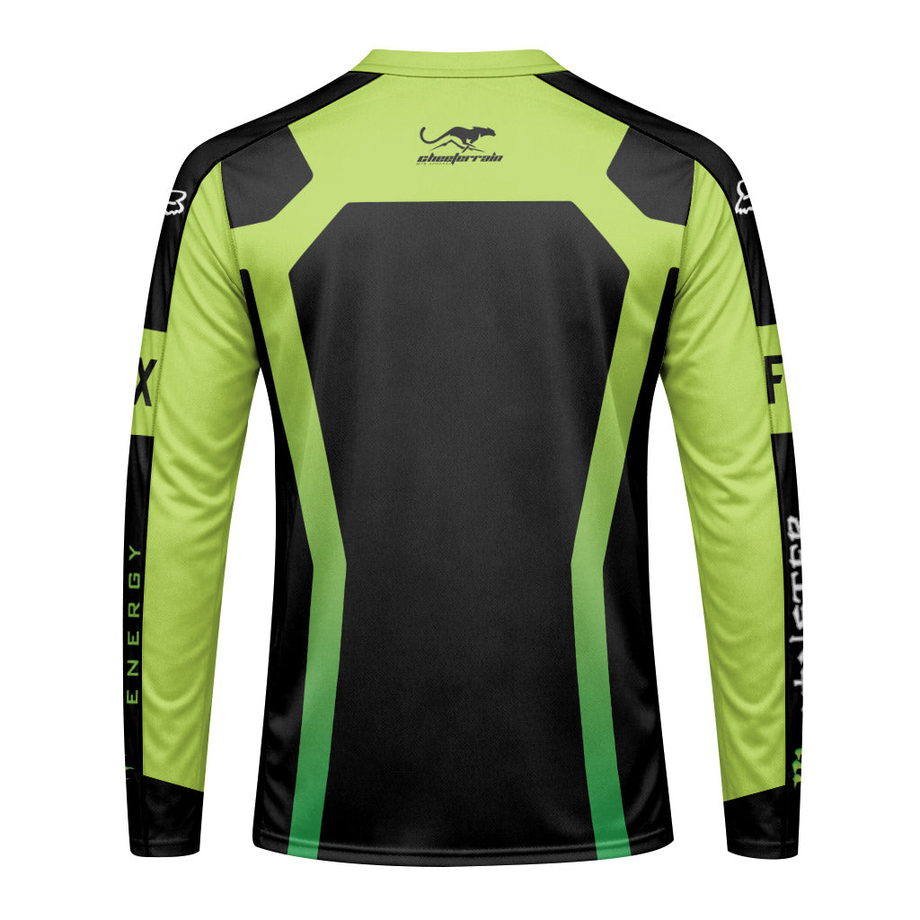 Monster Downhill Long Sleeve Mountain Bike Jersey