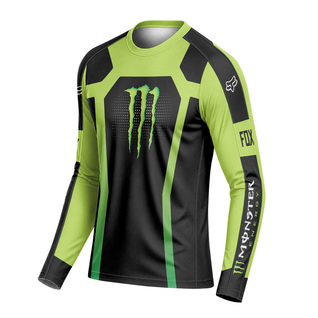 Monster Downhill Long Sleeve Mountain Bike Jersey