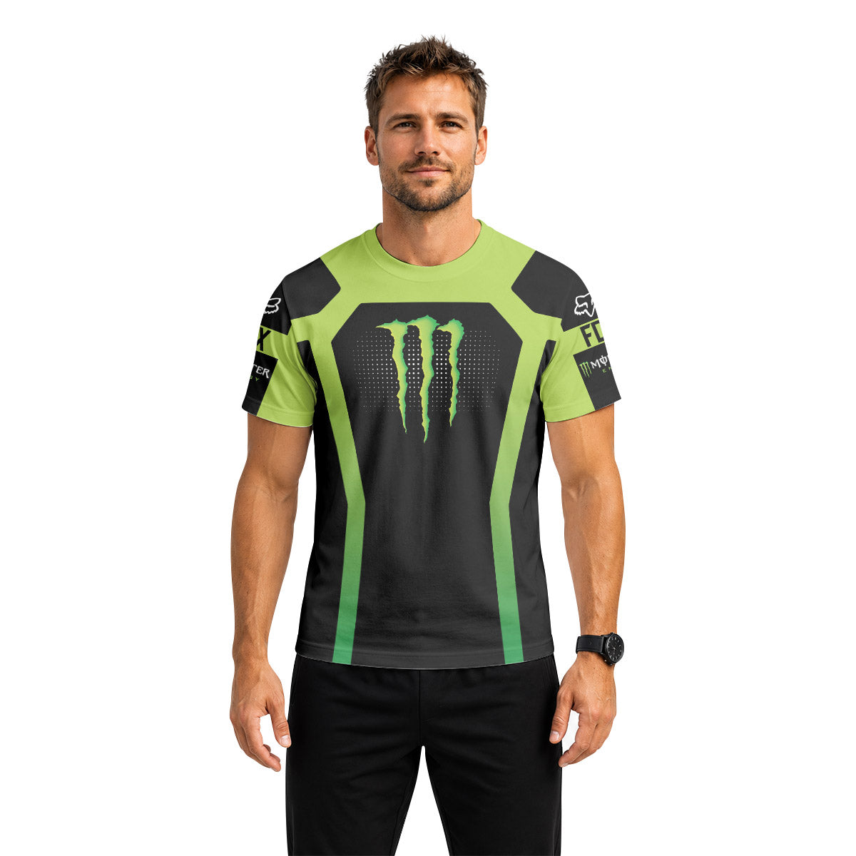 Monster Downhill Short Sleeve Mountain Bike Jersey