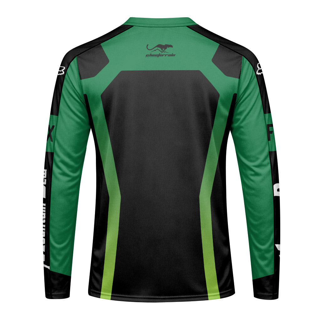 Mountain Dew Downhill Long Sleeve Mountain Bike Jersey