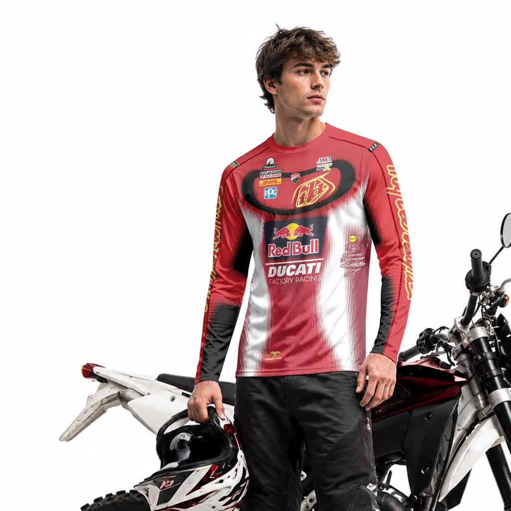 Red Bull Justin Barcia 51 Long Sleeve Motocross Jersey