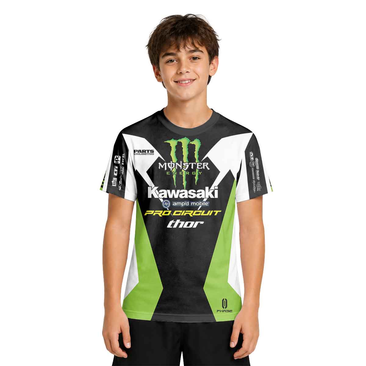 Ryan Villopoto 51 Monster Youth Short Sleeve Motocross Jersey