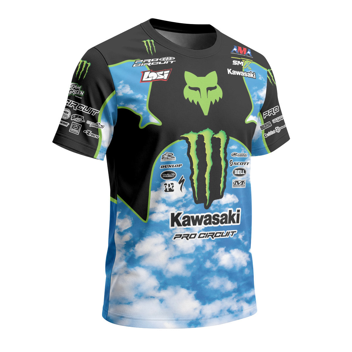 Seth Hammaker 43 Blue Sky Short Sleeve Motocross Jersey