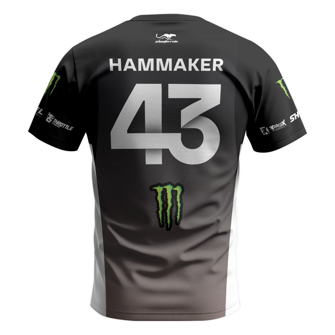 Seth Hammaker 43 Monster Short Sleeve Motocross Jersey