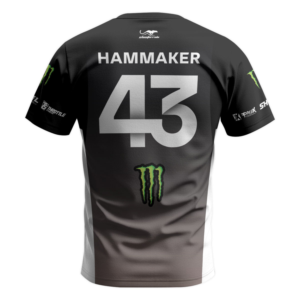 Seth Hammaker 43 Monster Short Sleeve Motocross Jersey