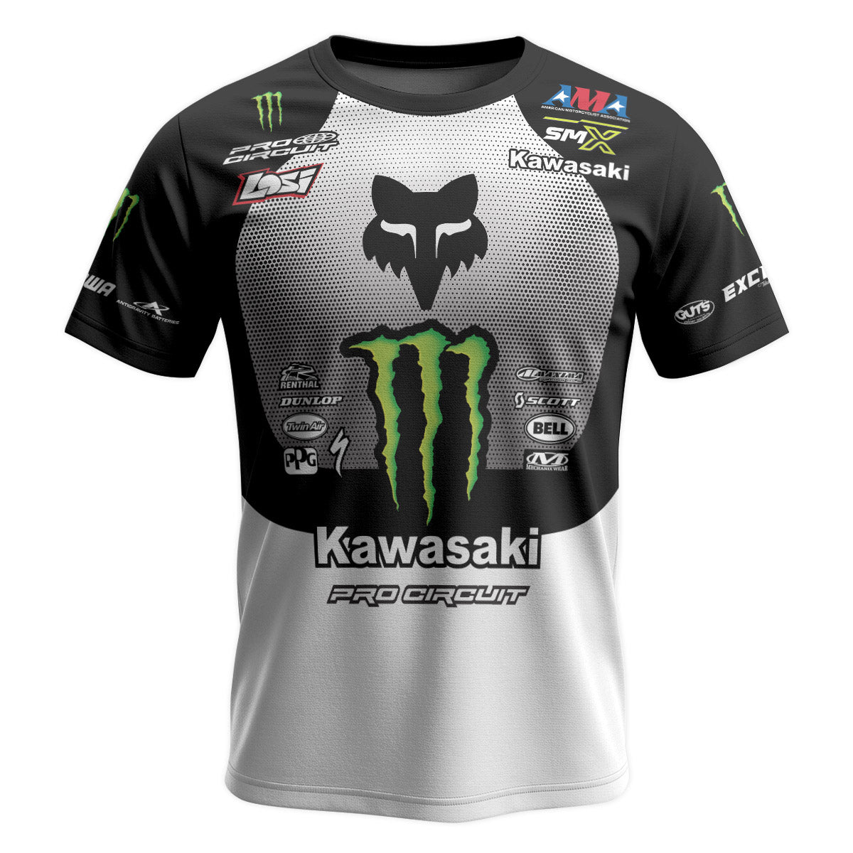 Seth Hammaker 43 Monster Short Sleeve Motocross Jersey