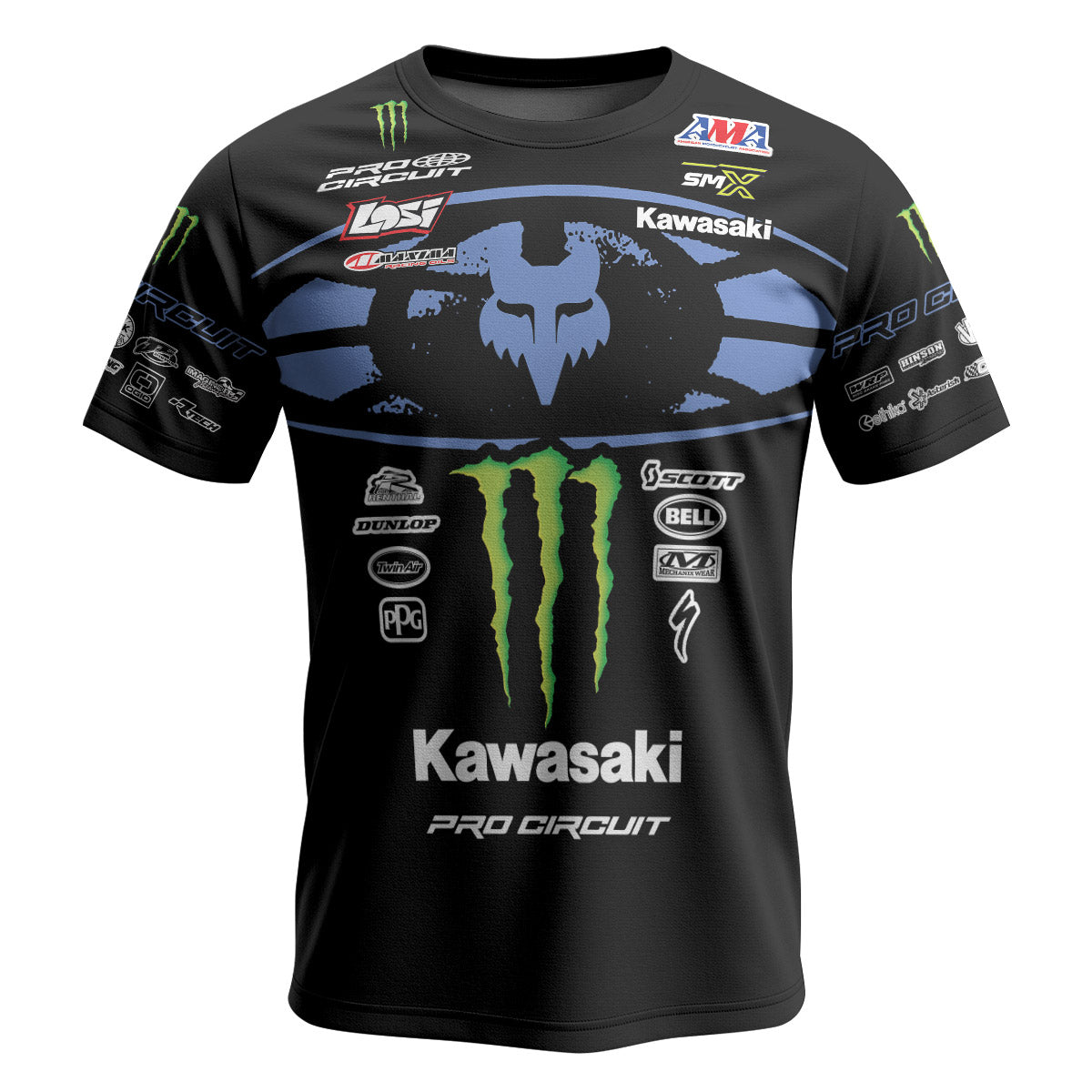 Seth Hammaker 519 Monster Black Short Sleeve Motocross Jersey