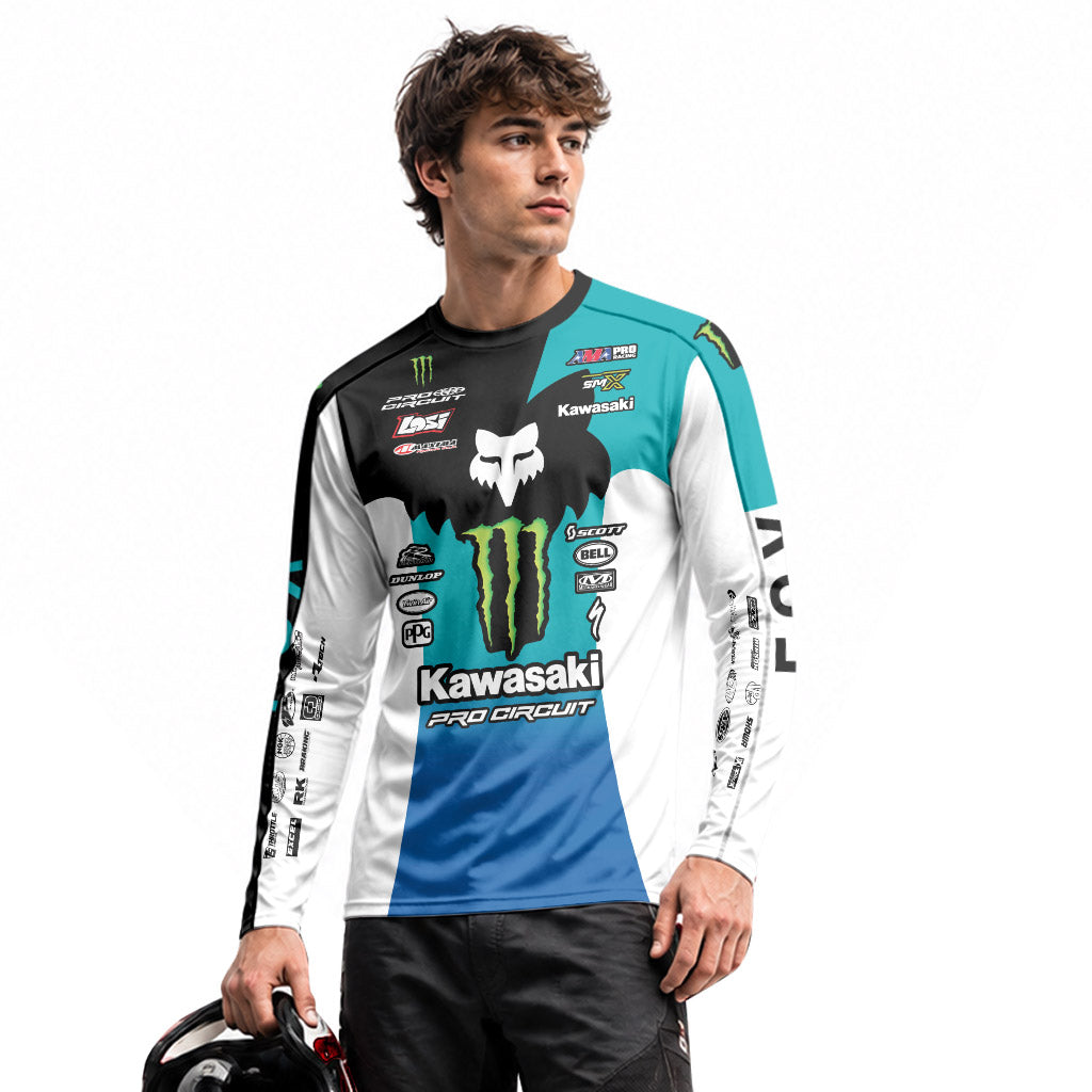 Seth Hammaker 56 Monster Color Racing Long Sleeve Motocross Jersey
