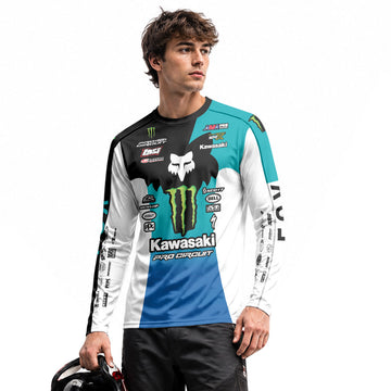 Seth Hammaker 56 Monster Color Racing Long Sleeve Motocross Jersey