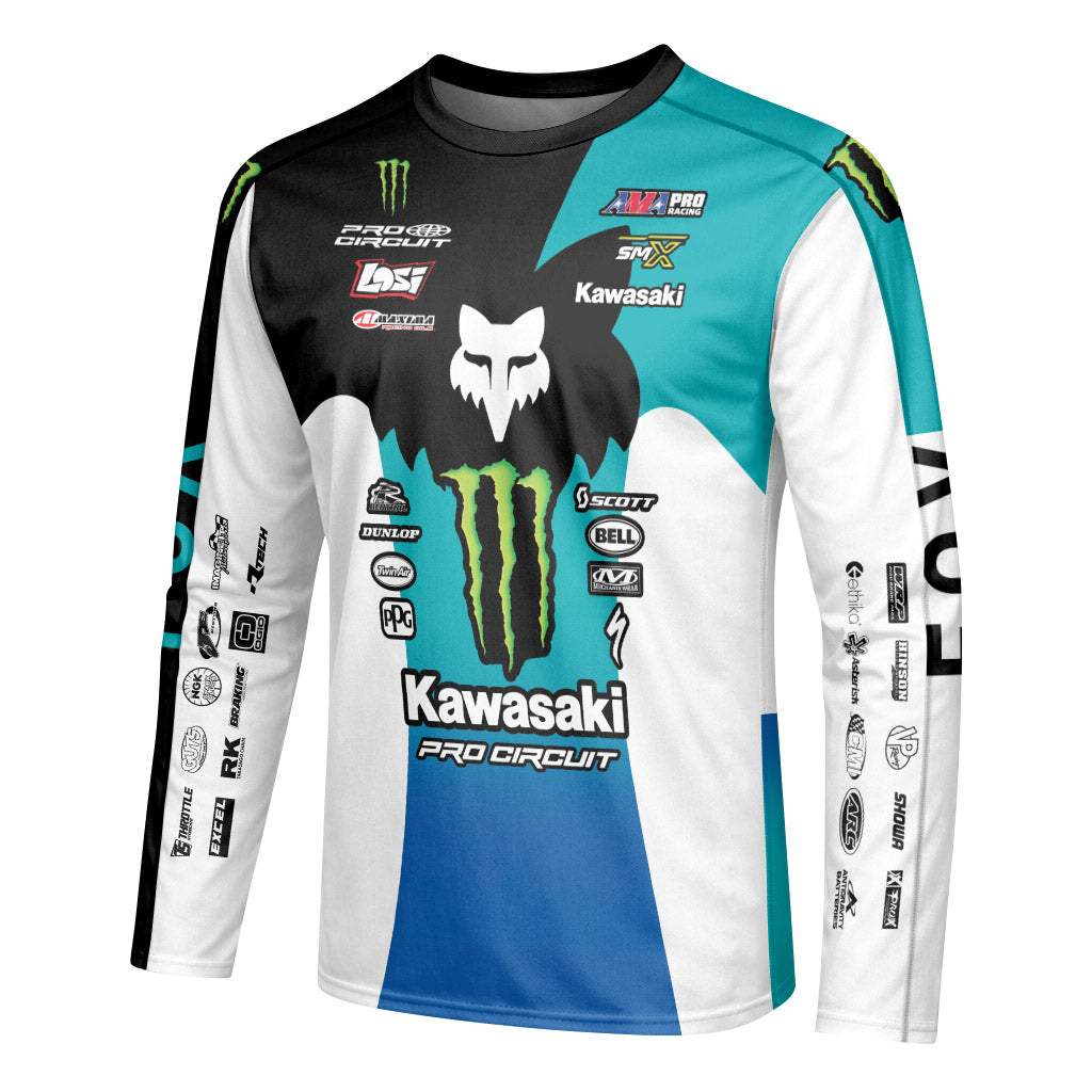 Seth Hammaker 56 Monster Color Racing Long Sleeve Motocross Jersey