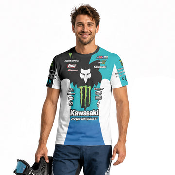 Seth Hammaker 56 Monster Color Racing Short Sleeve Motocross Jersey