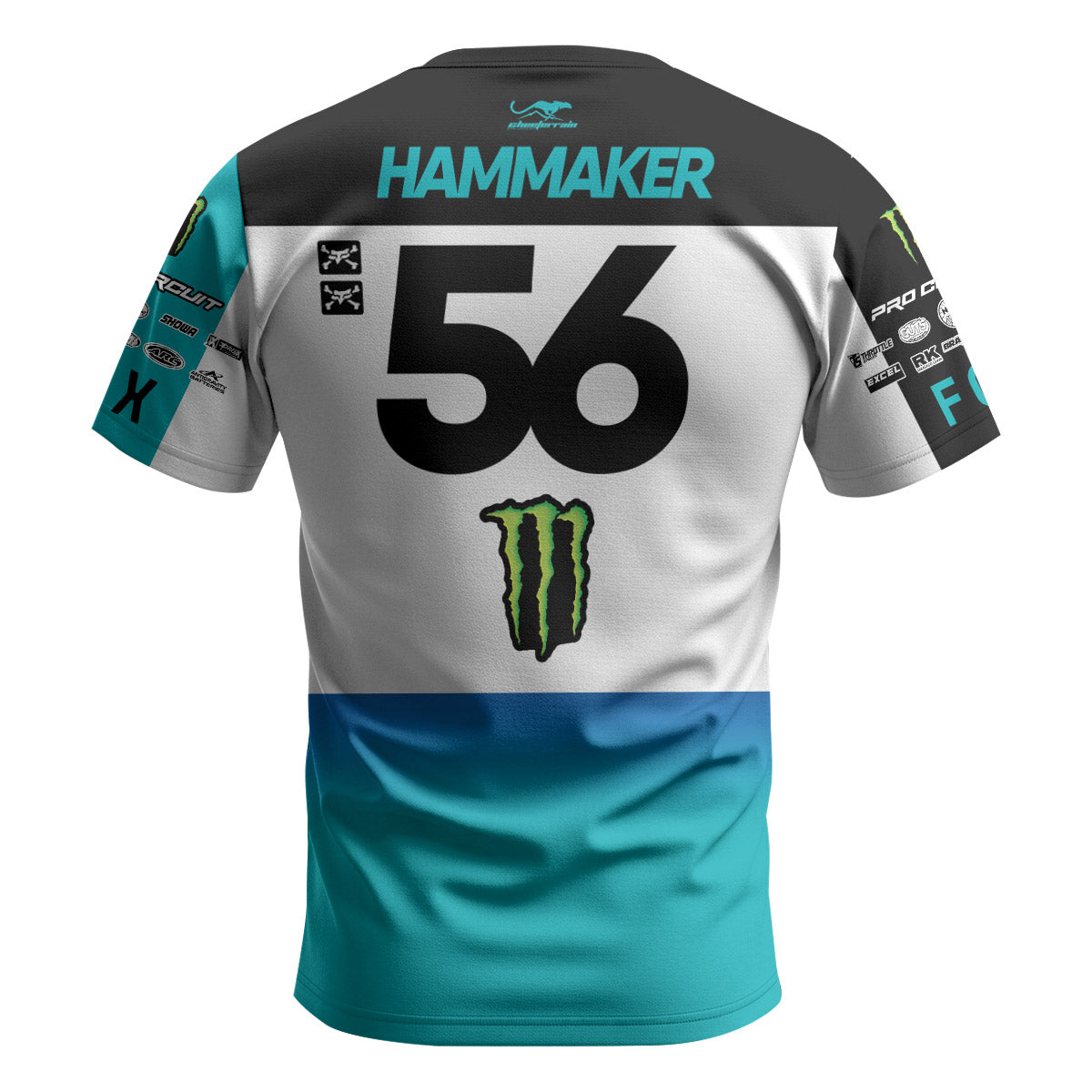 Seth Hammaker 56 Monster Color Racing Short Sleeve Motocross Jersey