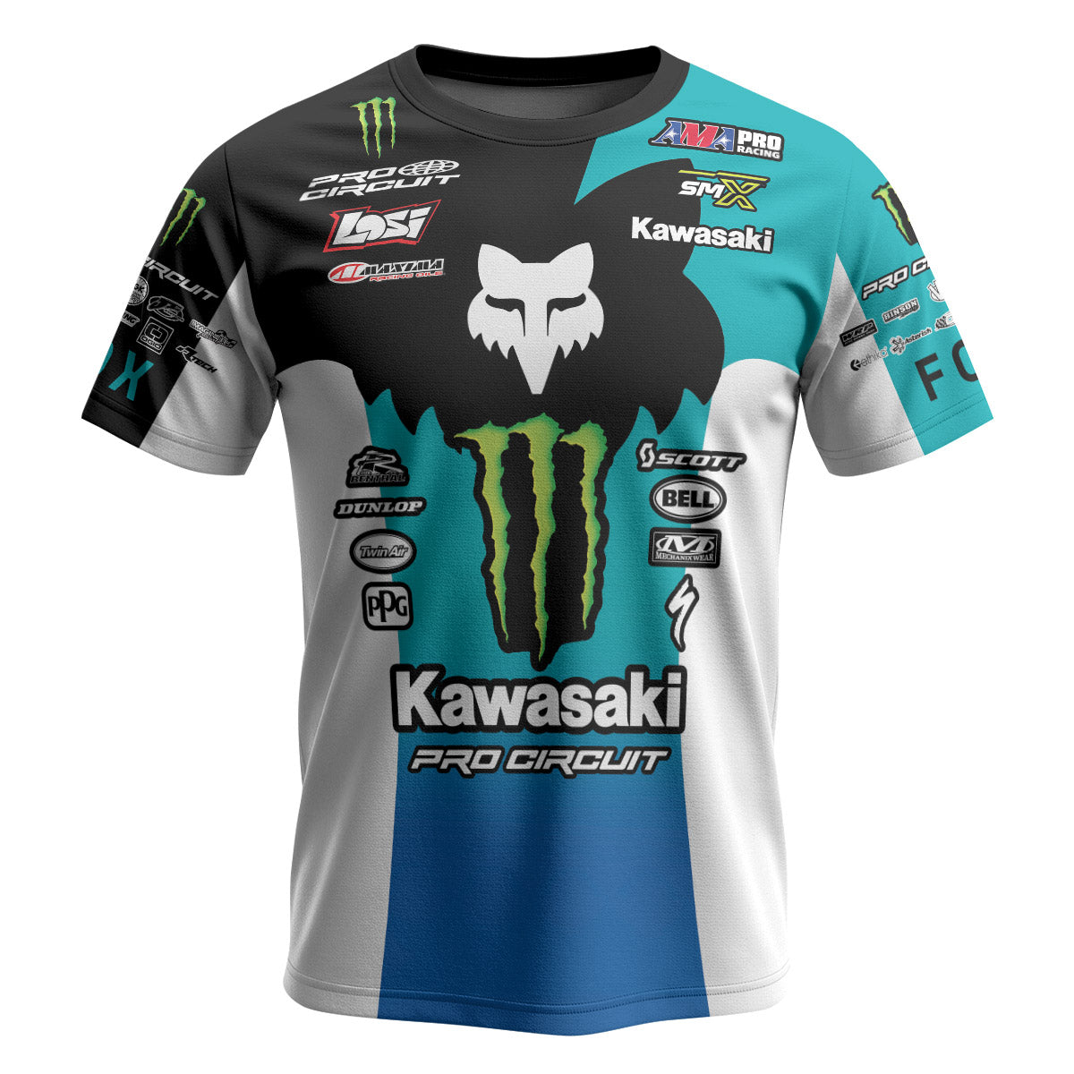 Seth Hammaker 56 Monster Color Racing Short Sleeve Motocross Jersey