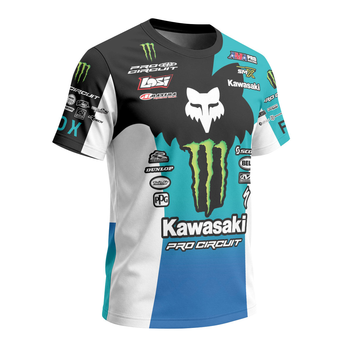 Seth Hammaker 56 Monster Color Racing Short Sleeve Motocross Jersey