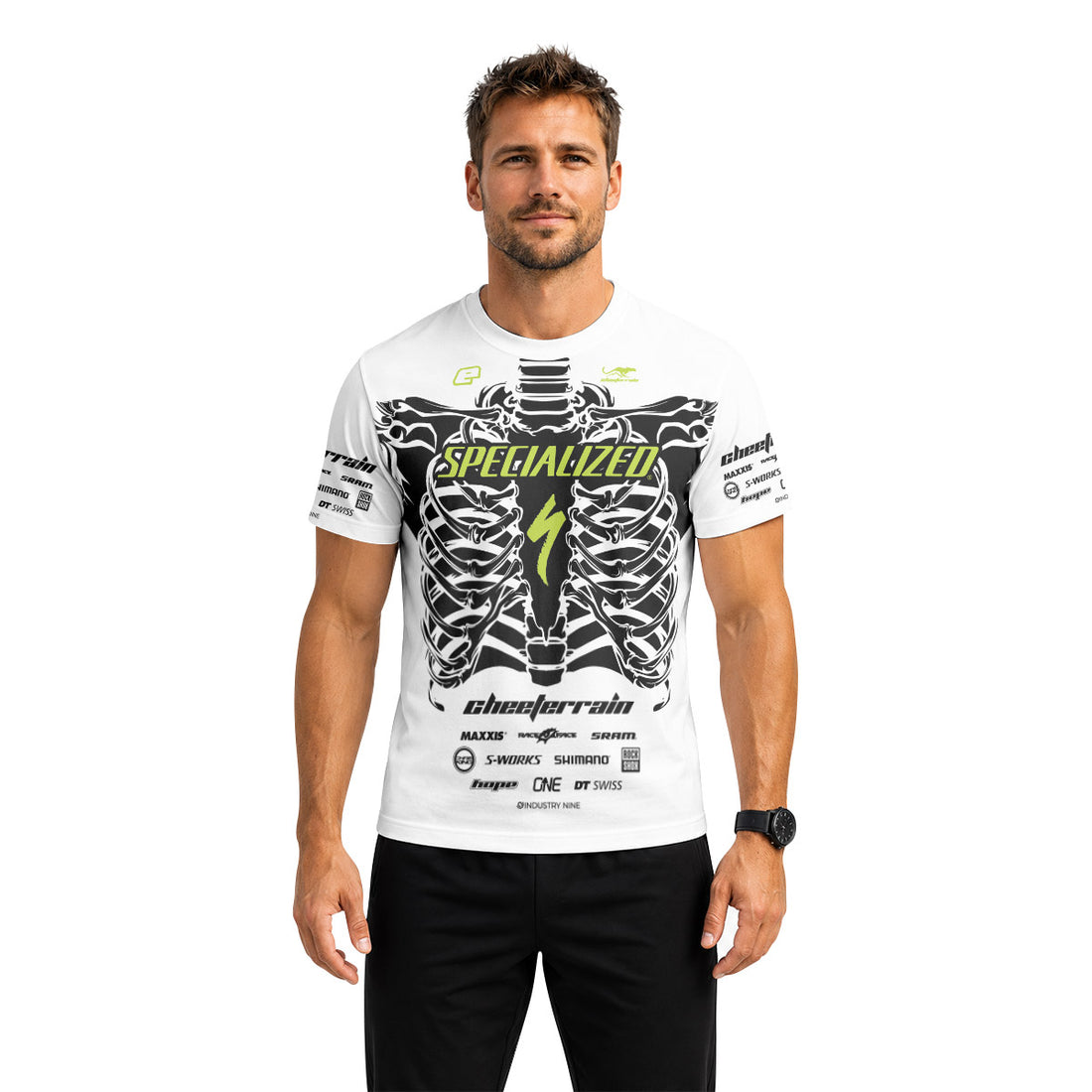 Specialized Skelecton Short Sleeve Mountain Bike Jersey