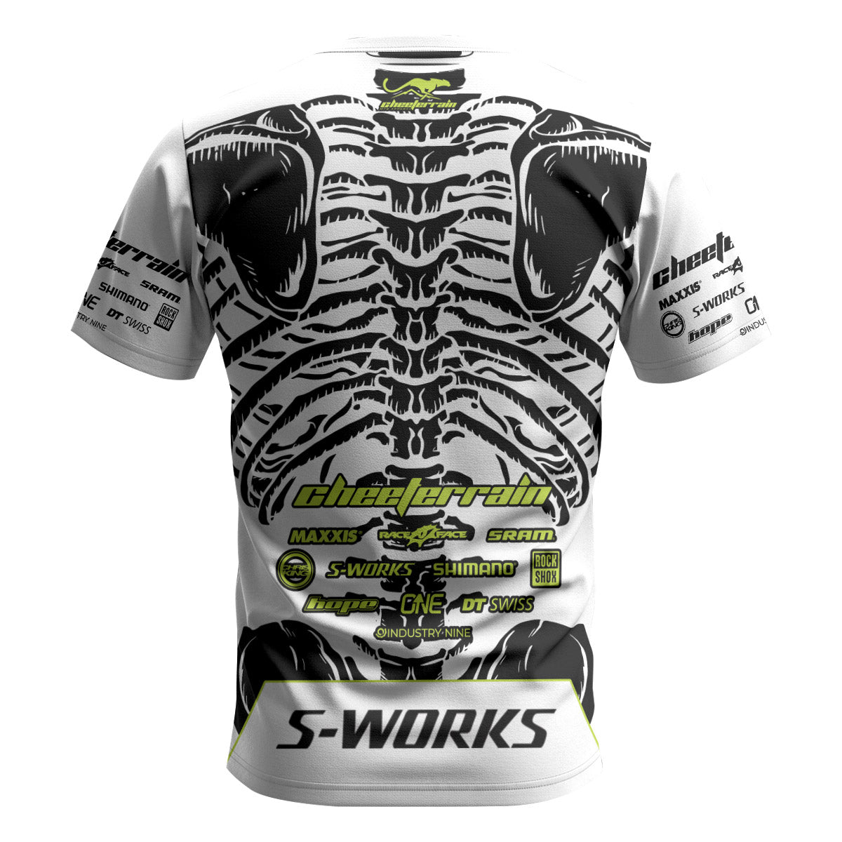 Specialized Skelecton Short Sleeve Mountain Bike Jersey