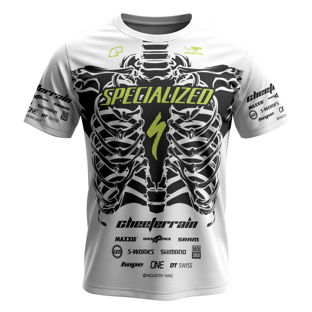 Specialized Skelecton Short Sleeve Mountain Bike Jersey