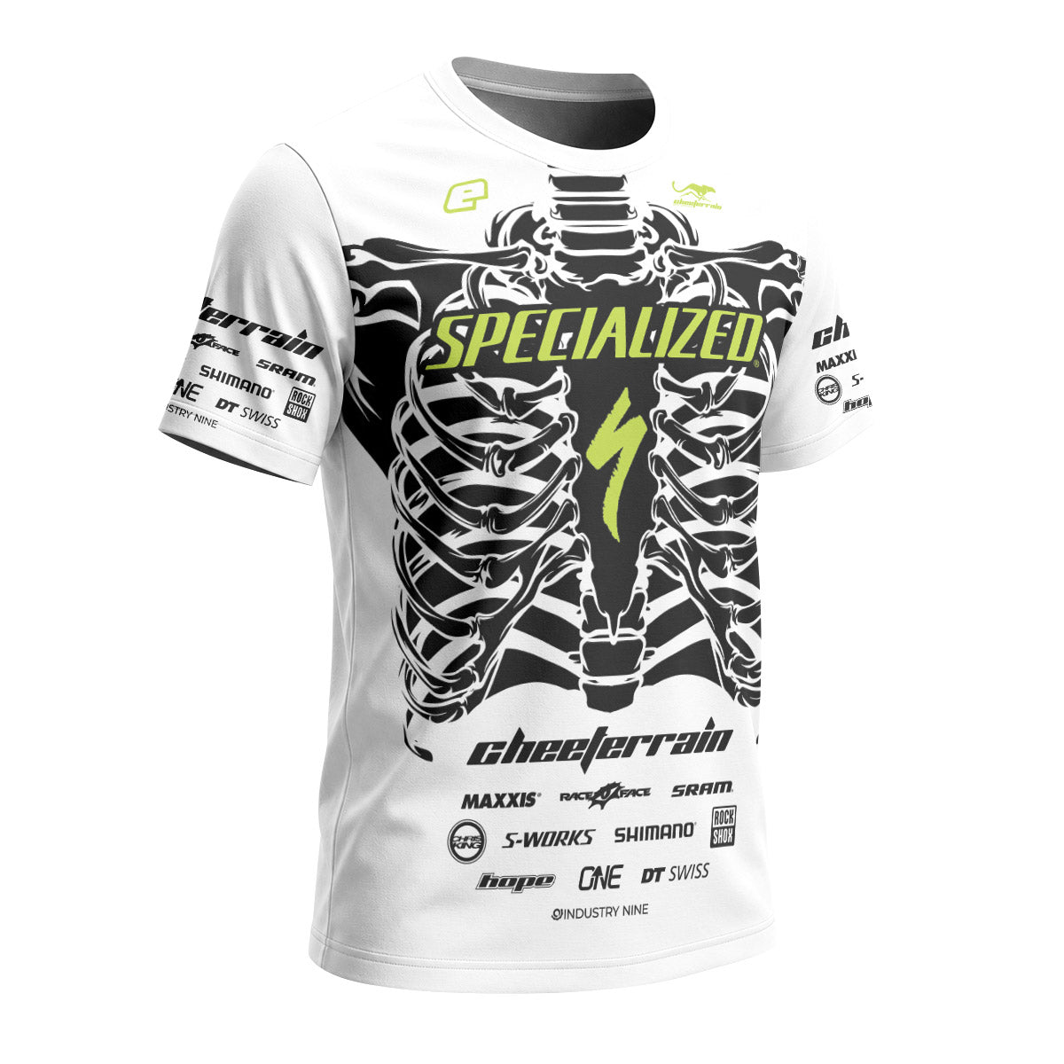 Specialized Skelecton Short Sleeve Mountain Bike Jersey