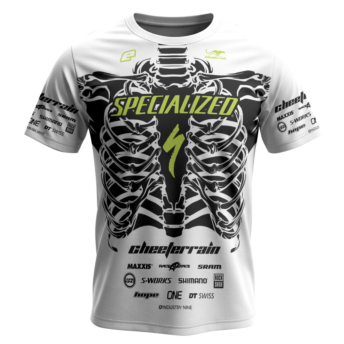 Specialized Skelecton Youth Short Sleeve Mountain Bike Jersey