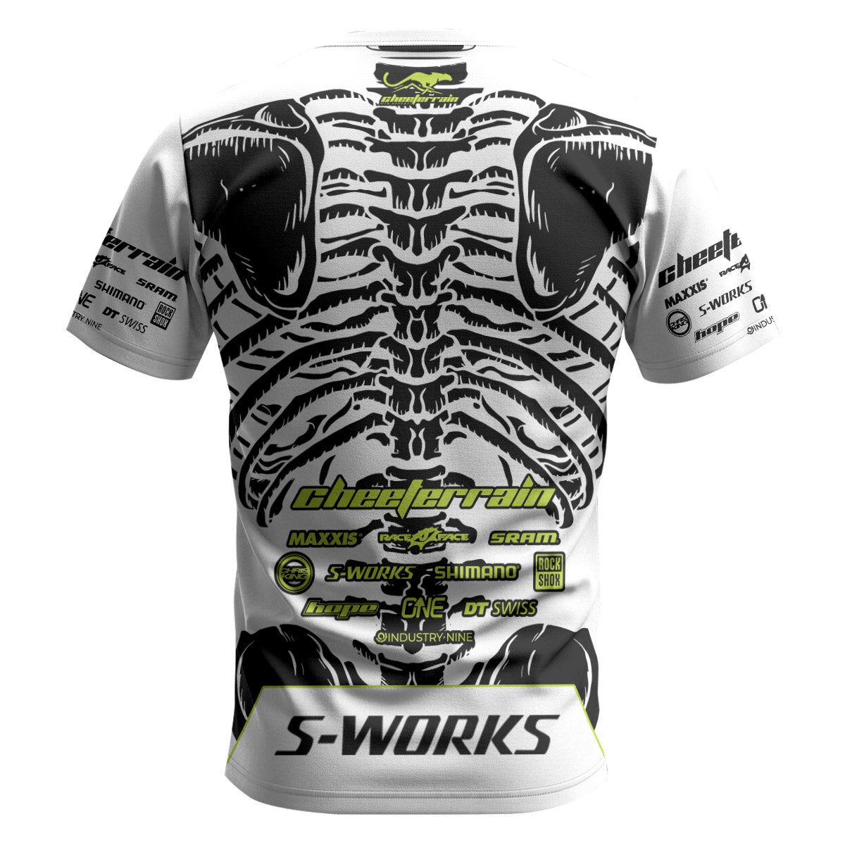 Specialized Skelecton Youth Short Sleeve Mountain Bike Jersey