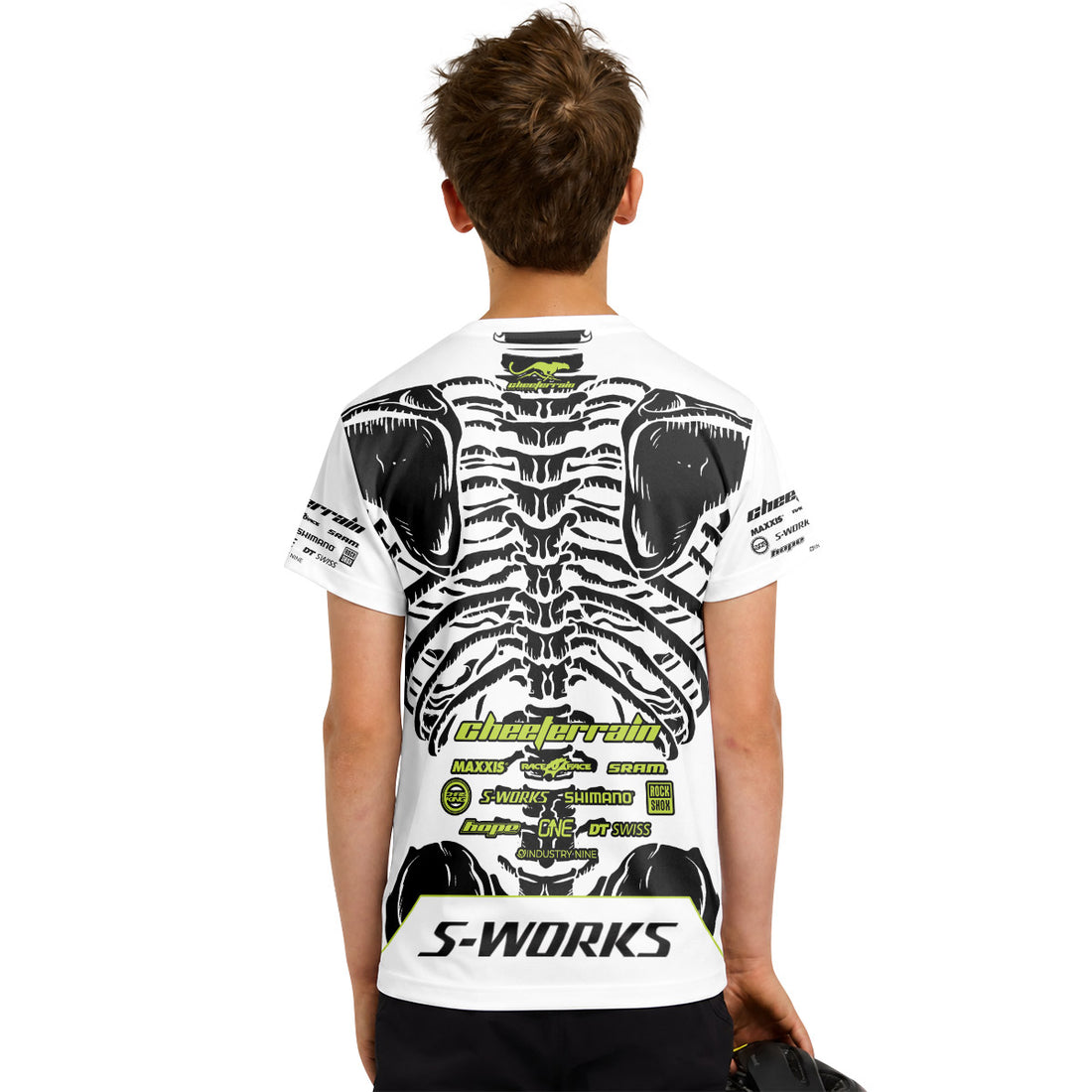 Specialized Skelecton Youth Short Sleeve Mountain Bike Jersey